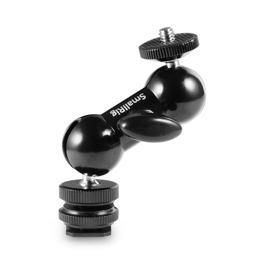 Double Ball Heads with Cold Shoe and Thumb Screw 1135