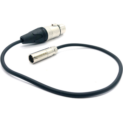 CANARE 3-pin Mini XLR Male to XLR Female 0.5M (Neutrik and REAN Connector)