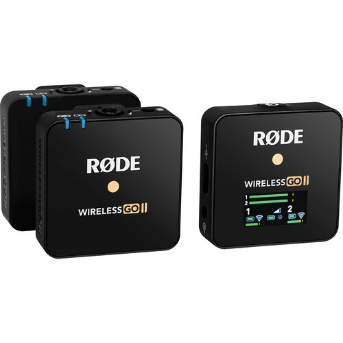 Rode Wireless Go II｜兩發一收無線收音咪