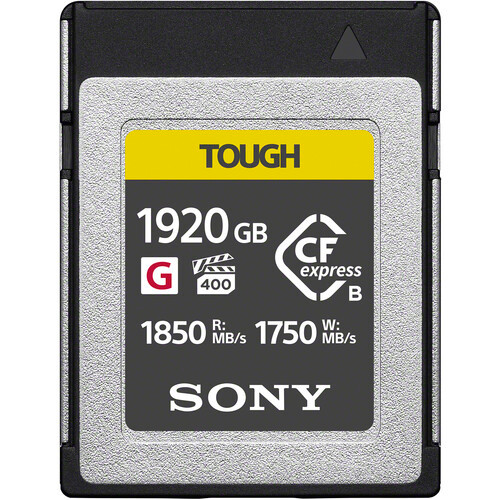 Sony 1920GB CFexpress Type B TOUGH｜記憶卡